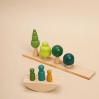 Rompecabezas educativo Montessori para niños, juego de Rayo de equilibrio para bebés, juguetes de bloques de construcción - details 11