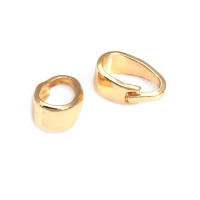 7x3,5 MM 6x4MM 7x5MM 9x4MM 18K Color oro latón dijes conector colgantes cierres suministros para fabricación de joyas accesorios Diy - details 0