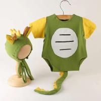 Foto de Bebé Recién Nacido Tela de Algodón Retro para Diapers, Sombreros, Almohadas, Accesorios de Recién Nacido, Falda Ense, Dinosaurio Mamuruko - details 15