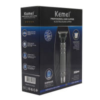 Kemei 1974B cortadora de pelo profesional para hombre, Máquina Eléctrica de corte de pelo, Barba, con carcasa de metal - details 0