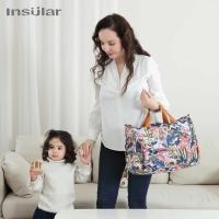 Marca Insular, cochecito de bebé grande, impermeable, momia, maternidad, pañal, viaje, enfermería, bolso de mano multifunción - details 4