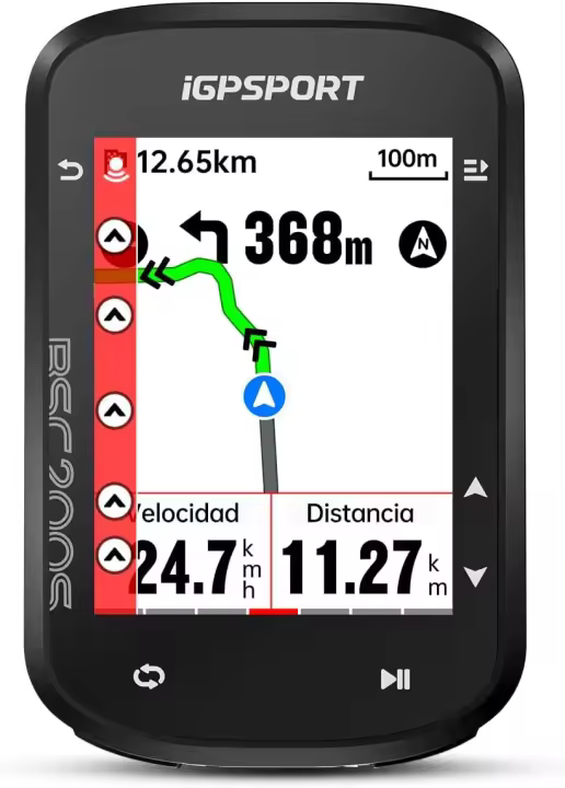 Rastreador de Ciclismo GPS Pantalla Color de 2,4'' Navegación Continua Detección de Movimiento - 1