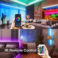 LED Strip Lights With App Control RGB Strip Lights, For Home Living Room, Bedroom, Party, Christmas Night Light Decoration Light - details 1