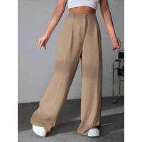 Nuevo vestido clásico para mujer, cómodo, pierna recta, cintura alta, pantalones cálidos sólidos para mujer - details 2