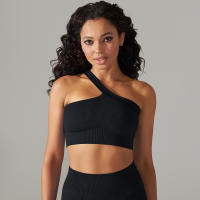 Hamidou-Sujetador deportivo Sexy para mujer, sostén de Yoga para Fitness, espalda hermosa, sujetador para correr a prueba de golpes, chaleco de hombros inclinados, Tops de entrenamiento para gimnasio - details 4