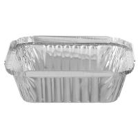 Bandeja Rectangular de papel de aluminio antiadherente, recipiente para alimentos de 130/410/700/750ml, bandeja para hornear desechable, 10 Uds. - details 10