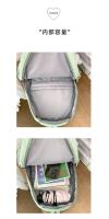 Mochila japonesa grande para estudiantes, sencilla y versátil, material de poliéster unisex, decoración de muñecas - details 31