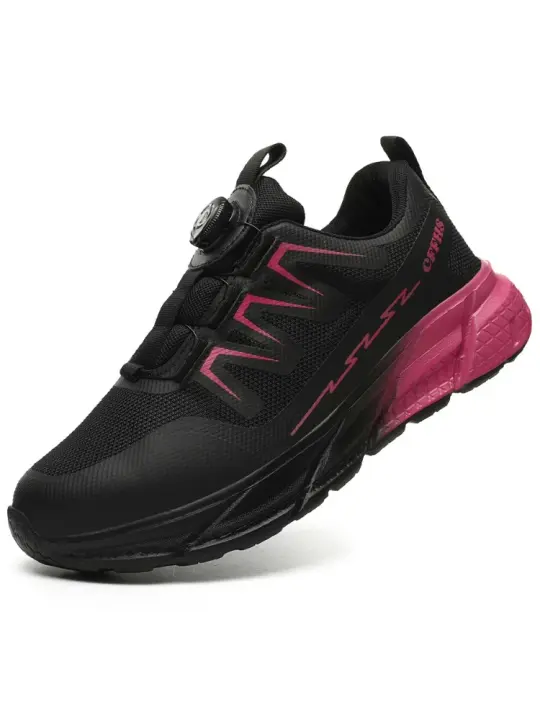 Zapatos de seguridad para mujer Zapatilla deportiva con punta de acero Botas de seguridad deportivas para el trabajo Zapatos de trabajo a prueba de pinchazos Botines indestructibles anti-rotura - 1