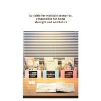 1 organizador de bolígrafos Con 2 cajones soporte de lápiz multifuncional para escritorio caja de almacenamiento para escritorio suministros de oficina mesa de tocador - details 6