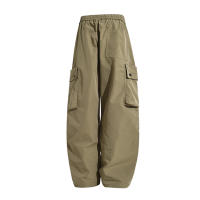Pantalones Cargo para Hombres CHAIFENKO Tela de Poliéster, Longitud Completa, Ajuste Regular, Múltiples Bolsillos, Secado Rápido, Transpirable para Primavera/Verano - details 8