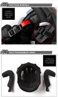 Casco De moto De media cara para hombre y mujer, protector De doble lente para las cuatro estaciones, moda urbana - details 11