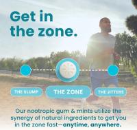 NeuroGum Caffeine Gum (90 comprimidos) Sin azúcar con L-teanina+cafeína natural+vitaminas B12 B6- Rompecabezas masculino femenino Energy Focus - details 3