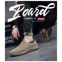 Zapatos De Trabajo Para Hombre Casual Transpirables Loafers Ligeros De Verano Antideslizantes Con Suela Suave Para Playa Y Interior - details 2