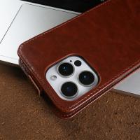 Funda de cuero con tapa superior e inferior para iPhone 17 Air 16 Pro 15 14 Plus 13 12 Pro Max 11 Mini tarjetero cartera funda para bolso - details 9