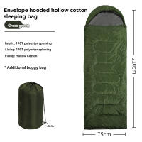 Bolsa de Dormir de Campamento con Capucha Bolsa de Dormir para Adultos al Aire Libre en Invierno Camuflaje - details 8