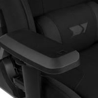 DR110 - Silla Gaming Profesional, Tejido Tejido Alta transpirabilidad, reposabrazos 4D, Ruedas silenciosas, pistón Clase 4, inclinación, cojín Lumbar y Cervical, Color Negro - details 10