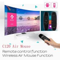 Mando a distancia inteligente C120, periférico inalámbrico con retroiluminación de 7 colores, 2,4G, RF, inglés, para Android, Smart TV Box - details 0