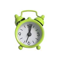 Mini reloj despertador creativo de Metal, pequeño reloj despertador electrónico, mesa de escritorio para decoración de niños y estudiantes, 1 ud. - details 1