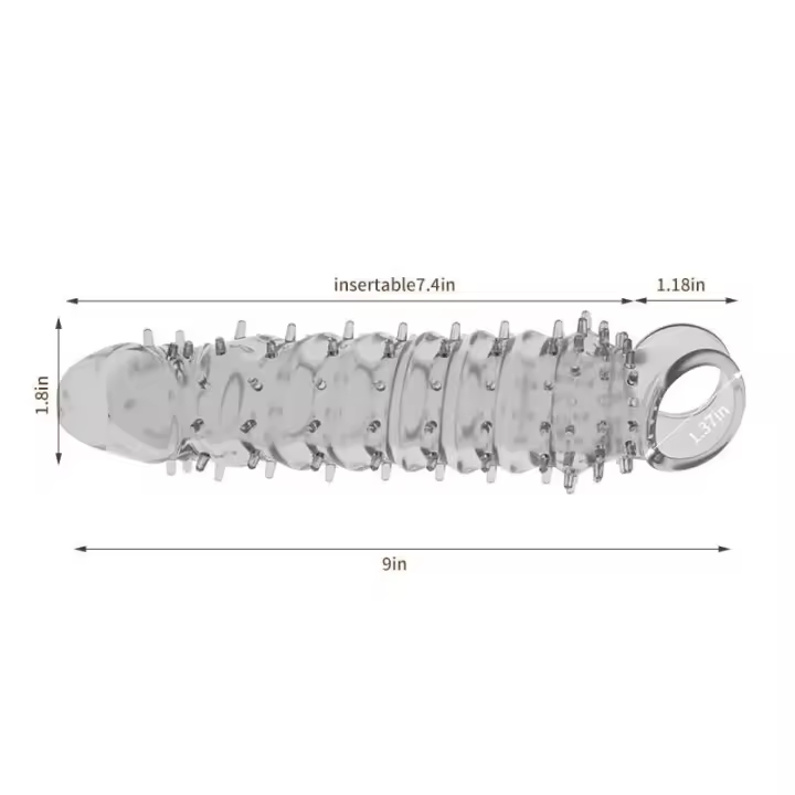 Leten-anillo de boquilla de lino, anillos extensores reutilizables, retardante de eyaculación, funda para pene para hombres, juguetes sexuales para erección, juguete para adultos - 1