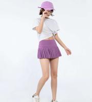 Pantalones cortos deportivos de verano a la moda, falda de tenis transpirable plisada antideslumbrante para correr al aire libre - details 10