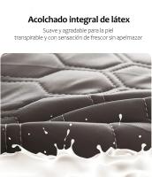 Almohada de lectura triangular para adultos, cojín de látex con cuña grande, decoración de cama, sofá cojines para cama, almohada - details 4