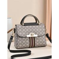 Mochila de Lujo Leten con Patrón Geométrico Paisley Bolso de Mano Elegante y Versátil - details 0