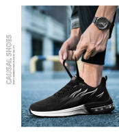Zapatillas de correr para hombre, zapatos informales transpirables a la moda, con cojín de aire, suaves y cómodos, para deportes al aire libre - details 12