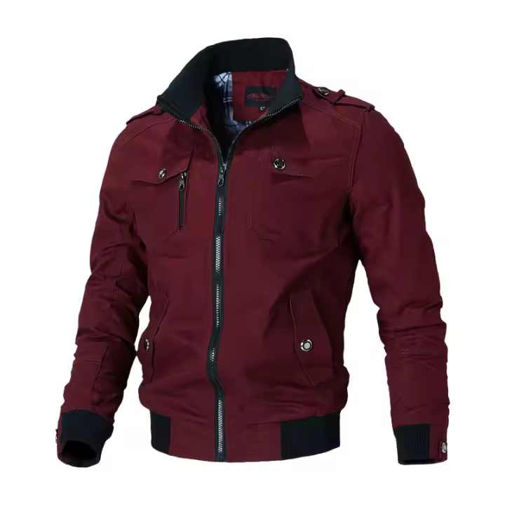 Chaqueta casual para hombre, abrigo de moda de otoño e invierno. - 1