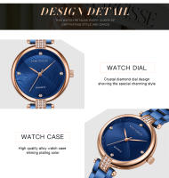 Reloj de Vestir con Diamantes para Mujer MINI FOCUS, Movimiento de Cuarzo Japonés, Resistente al Agua 30M, Brazalete de Acero Inoxidable, Elegante Reloj de Pulsera Analógico - details 8