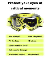 Gafas de Moto para Niños VEMAR A prueba de viento, polvo, impacto Ideal para DH Downhill, Esquí, MTB, Snowboarding, MX, Enduro, BMX Marca china - details 4