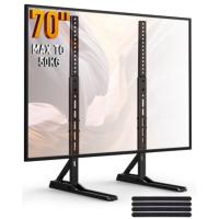 Televisor Móvil con Ruedas Televisión LED Plana/Curvada Soporte de Altura Ajustable Hasta 40KG - details 2