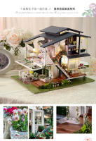 Muñeca de Casa de Jardín Monet Grande Nueva DIY Modelo de Madera Muebles Mini Figura de Acción Manual 3D Juguete para Niños - details 1
