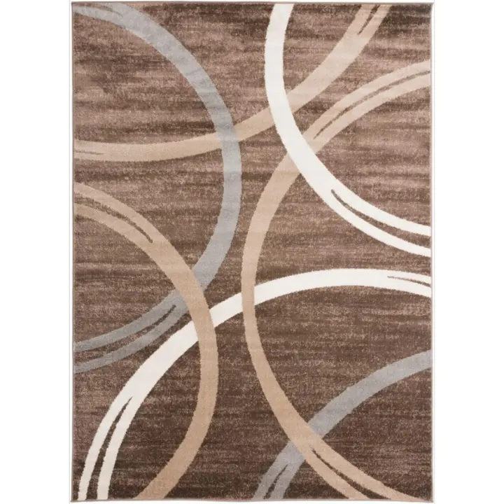 Alfombra Moderna de Salón Lavable Alfombra de Pelo Corto, Dormitorio, Mullida, Antideslizante, alfombrilla de Comedor Material de Poliéster, Forma Rectangular - 1