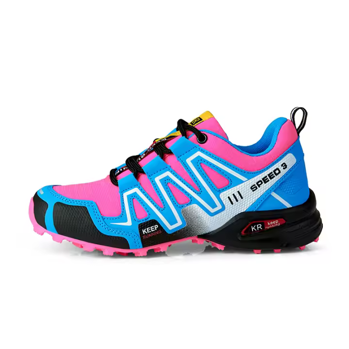 Zapatillas de senderismo impermeables antideslizantes para mujer, zapatos de tenis ligeros para el trabajo, zapatos de Trekking para caminar - 1