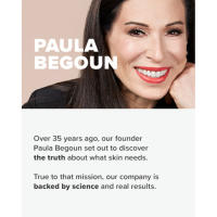Over 35 years ago, our founder Paula Begoun set out to uncover the truth about skin's needs.