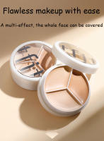 Paleta de Corrector 3 Colores Tfit Maquillaje Profesional para Corrector de Ojeras, Marcas en la Piel Herramientas de Cuidado de la Piel de Belleza - details 6