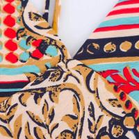 BUNO-nuevo vestido de tirantes finos para mujer, vestido de verano con cuello en V estampado ajustado sin mangas y espalda descubierta, vestido Maxi con tirantes, vestido de fiesta a la moda para mujer - details 7
