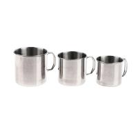 Taza con asa plegable de acero inoxidable, armas de fuego portátiles, taza para acampar al aire libre, accesorios VIE para el hogar, 1 pieza. - details 10
