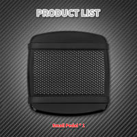 Motorcycle CNC Small Brake Pedal Pad Cover Black For Harley Dyna Fat Bob FXDF FXDL 1993-17 Softail FXSTS 1984-2017 Sportster XL - details 4