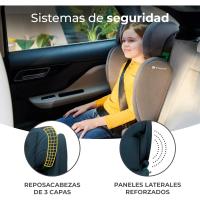 Silla coche Isofix, Silla coche para bebé y niños, Cinturón, Universal, Grupo 2/3, de 15 a 36 kg, Negro - details 24