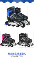 Patines suaves para niños y adultos, patines en línea, juego de flash completo ajustable - details 2