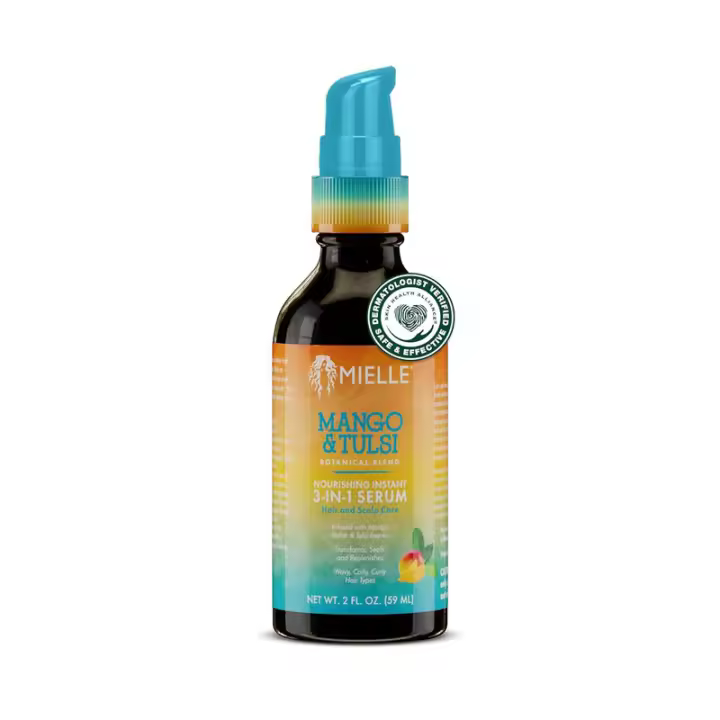 Mielle Organics Mango & Tulsi Suero instantáneo nutritivo 3 en 1 - 1