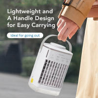 Aire acondicionado portátil 5 en 1, enfriador de aire con tanque de agua de 700 ml, 4 velocidades, 7 LED de colores para dormitorios, oficinas, coches - details 8