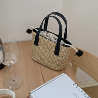 Diseño de bolso bolso de mujer bolso de paja nuevo bolso de playa de verano bolso tejido de moda bolso de mensajero - details 30