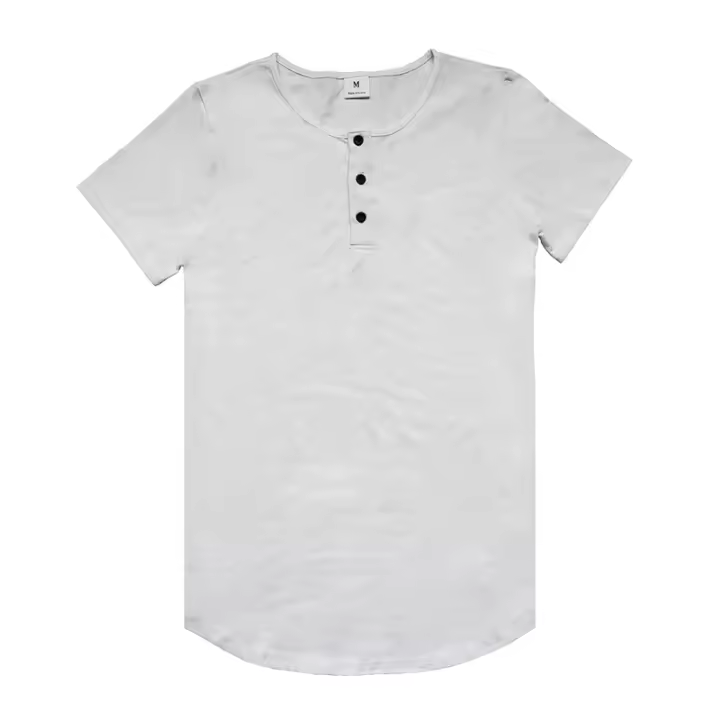 Camiseta de Fitness de Verano para Hombres Moda de Algodón Plano para Entrenar en Gimnasio - 1