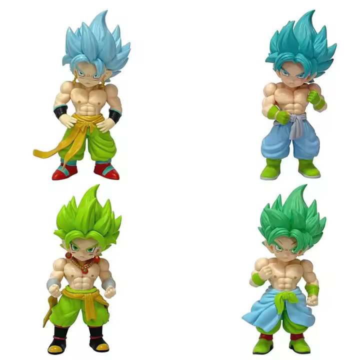 4 Goku Vegeta Super Saiyans de la infancia - 1