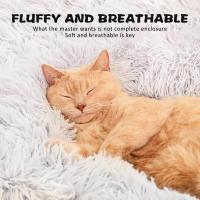 Cama de Mascota Suave y Segura Diseño Redondo y Mullido para Animales de Compañía - details 7