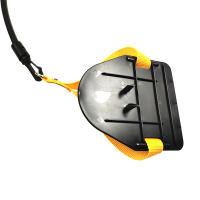 Simulación profesional de ejercicio de natación, fuerza del brazo terrestre, banda de resistencia física, paleta palmeada de mano, forjado de natación - details 2