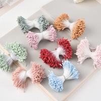 Pistil Artificial con gotas de agua de 6CM, accesorios de plástico para hacer flores, melocotón, albaricoque, flor de melocotón, 400 piezas - details 2