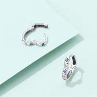 Pendientes de aro para mujer, de Plata de Ley 925, amor romántico, pendientes de aro con dije en forma de corazón para mujer, pendientes, regalos de joyería - details 9